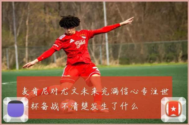麦肯尼对尤文未来充满信心专注世界杯备战不清楚发生了什么